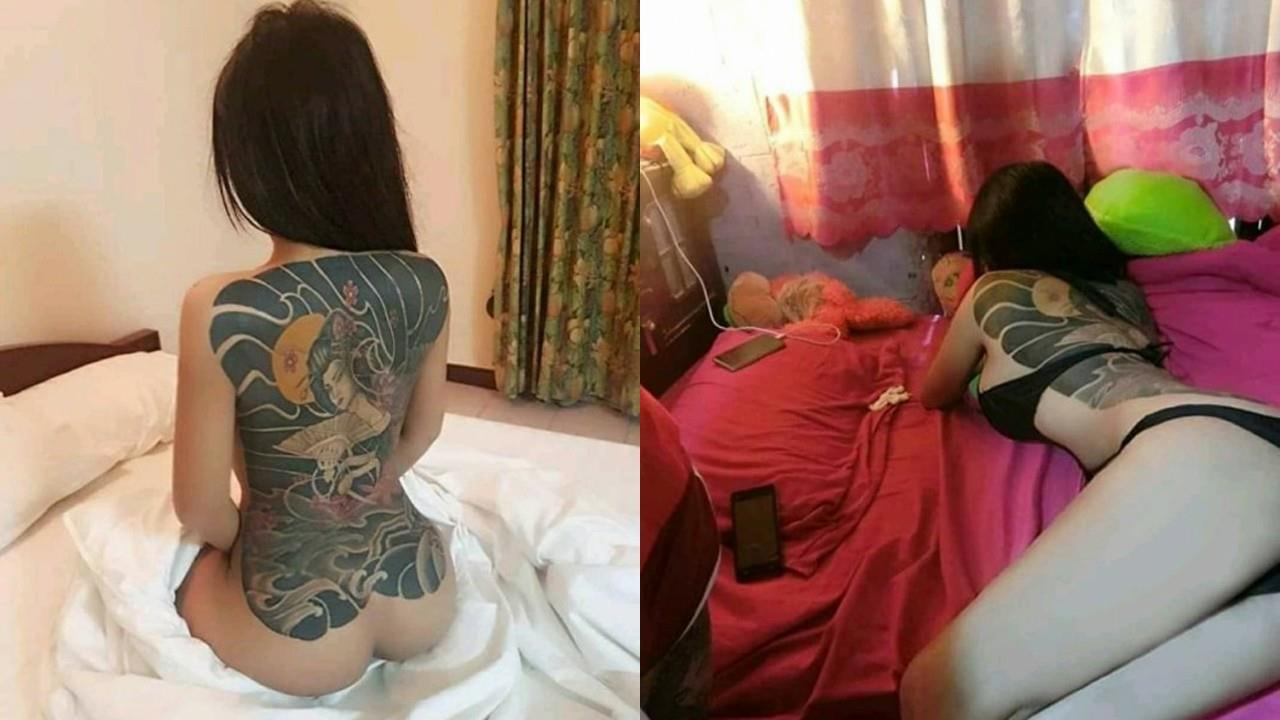 【重金購買】泰國遊玩艷遇傳奇夜店首席DJ激情啪啪全身性感紋身