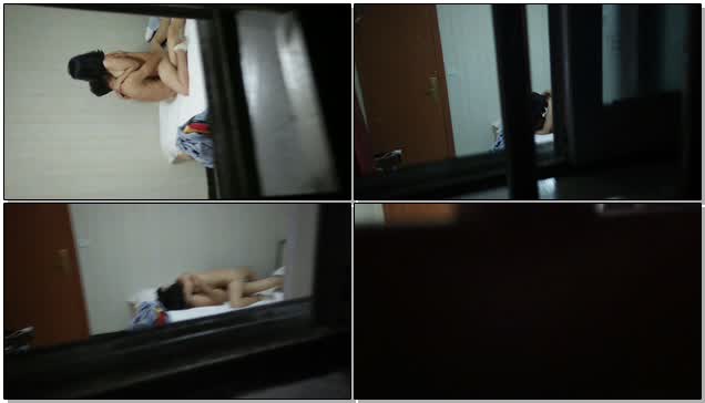 中國某林業大學大一情侶開房做愛忘記關窗戶被偷拍 十分真實
