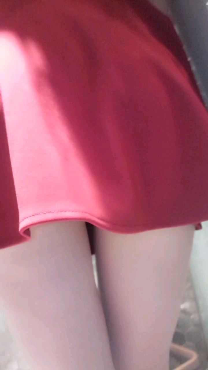 [短视频区] 红色连衣裙①短视频区-sha